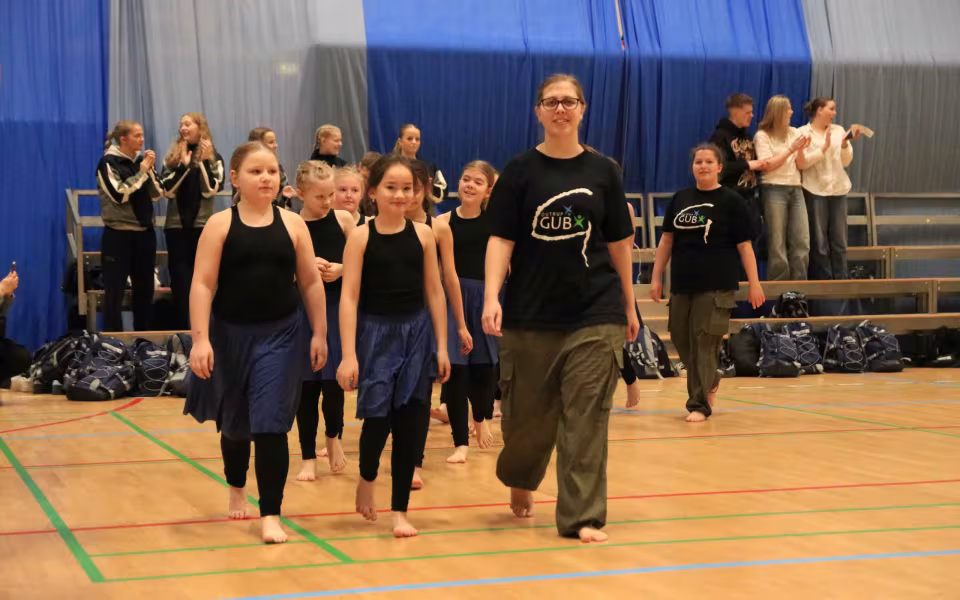 Forårsstemning i Outrup med GUB Gymnastik