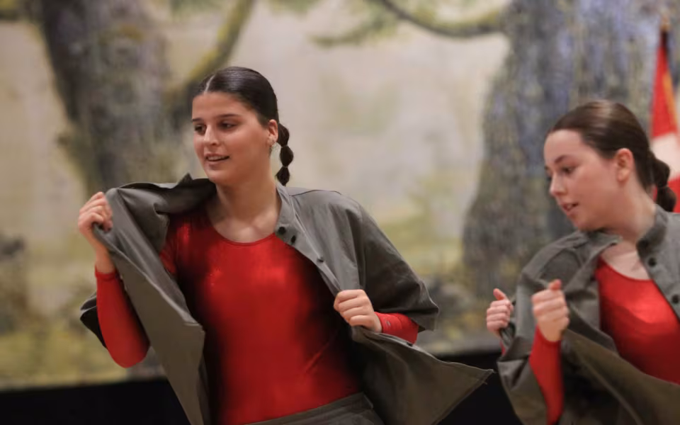 Forårsstemning i Outrup med GUB Gymnastik