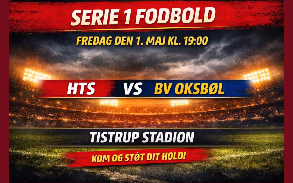 Serie 1 fodbold HTS mod BV Oksbøl.