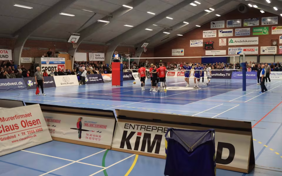 Europæisk volleyball vender tilbage