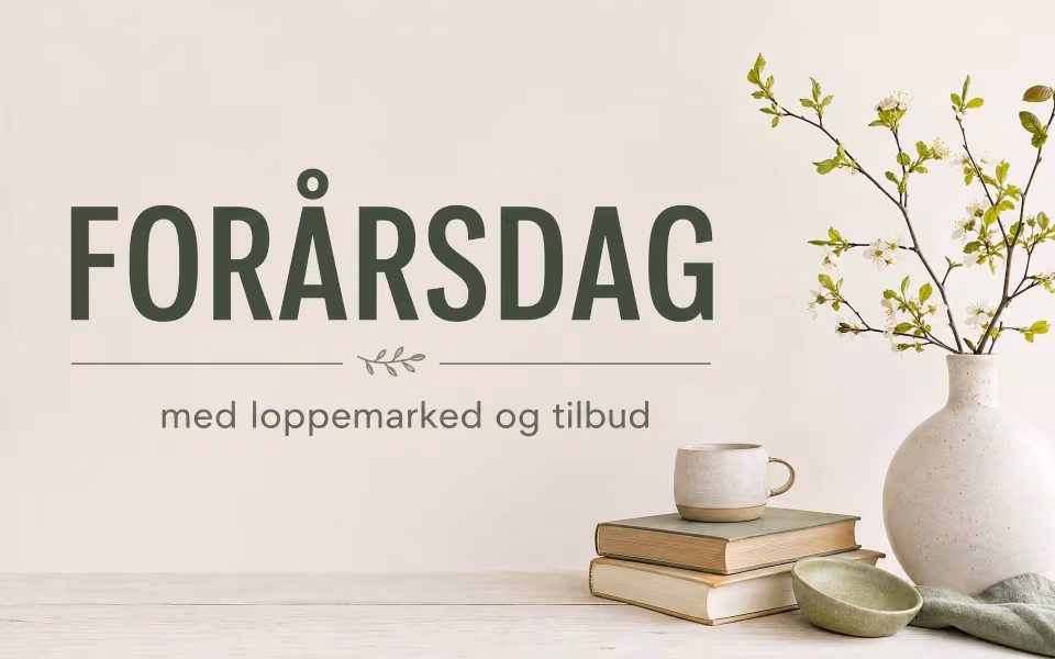Forårsdag med loppemarked og tilbud