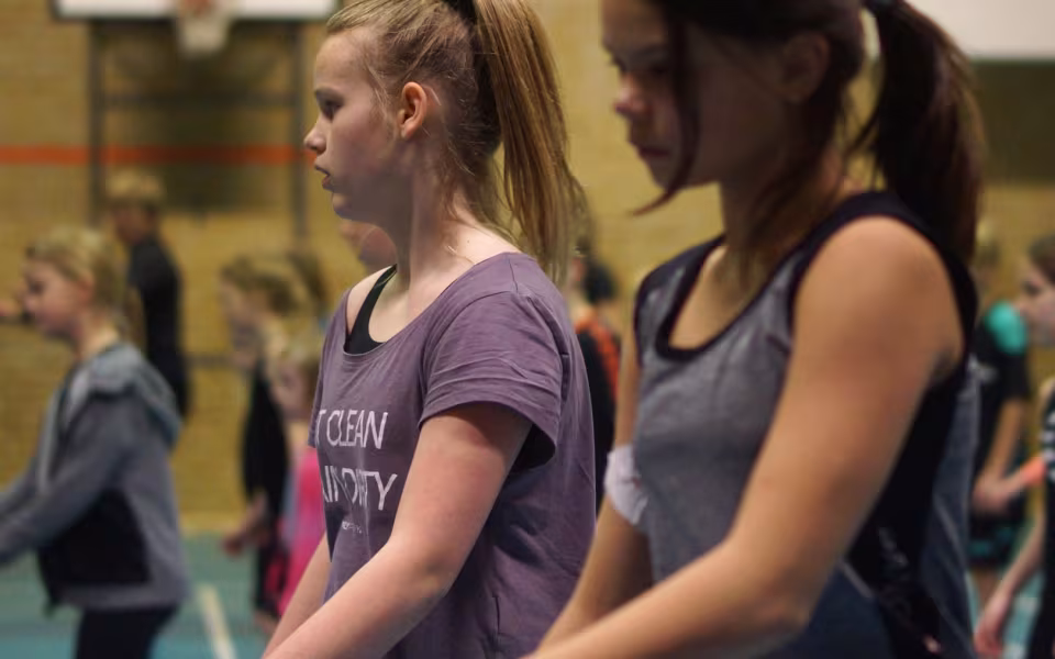 Springnat på Ansager skolen for 1-5 klasse