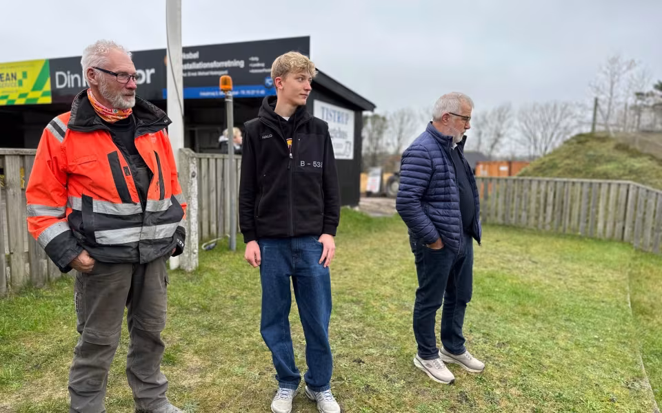 Villads inspicerer Varde Motor Arena