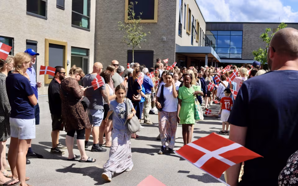Ferie og udklapning på Frello Skolen