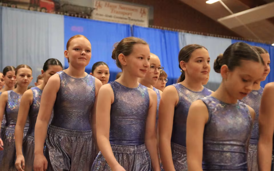 Forårsstemning i Outrup med GUB Gymnastik