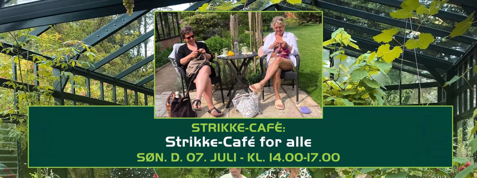 Strikkecafé i Tambours Have