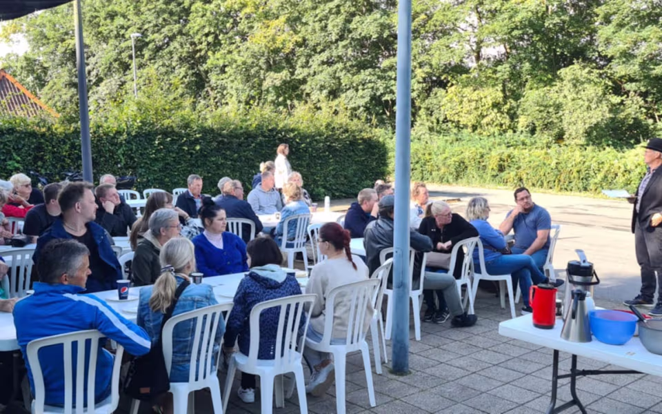 Festlig fejring på Gårde Station i anledning af DSB’s 150-års jubilæum