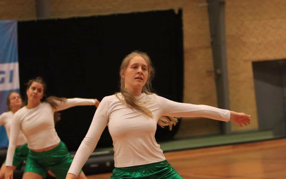 DGI opvisningsweekend  i gang