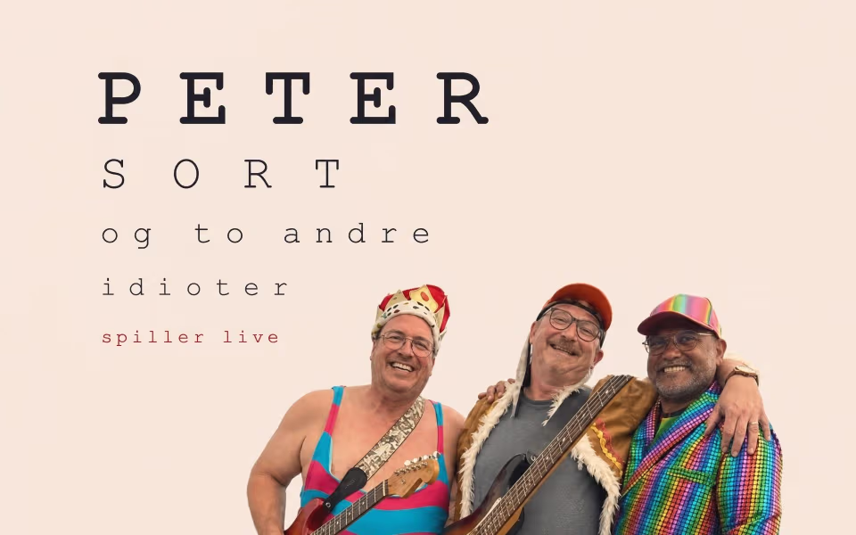 Peter Sort og to andre idioter spiller live