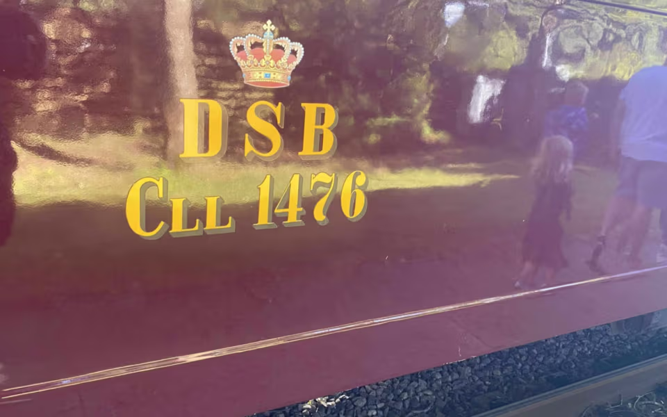Festlig fejring på Gårde Station i anledning af DSB’s 150-års jubilæum
