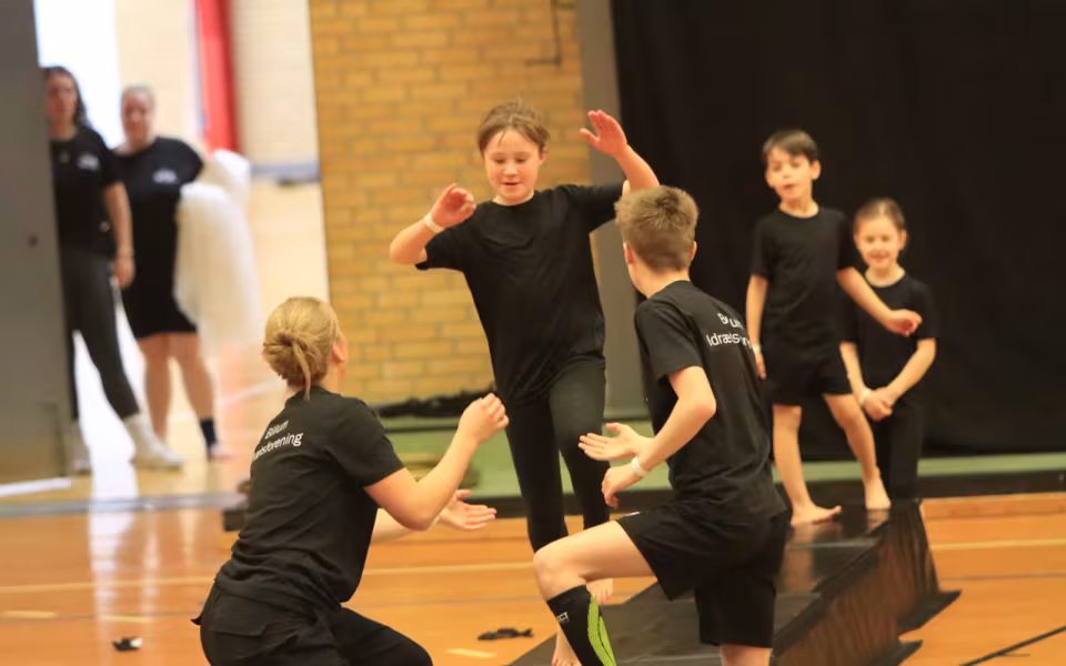 Springfiduserne Stråler ved Forårsopvisning