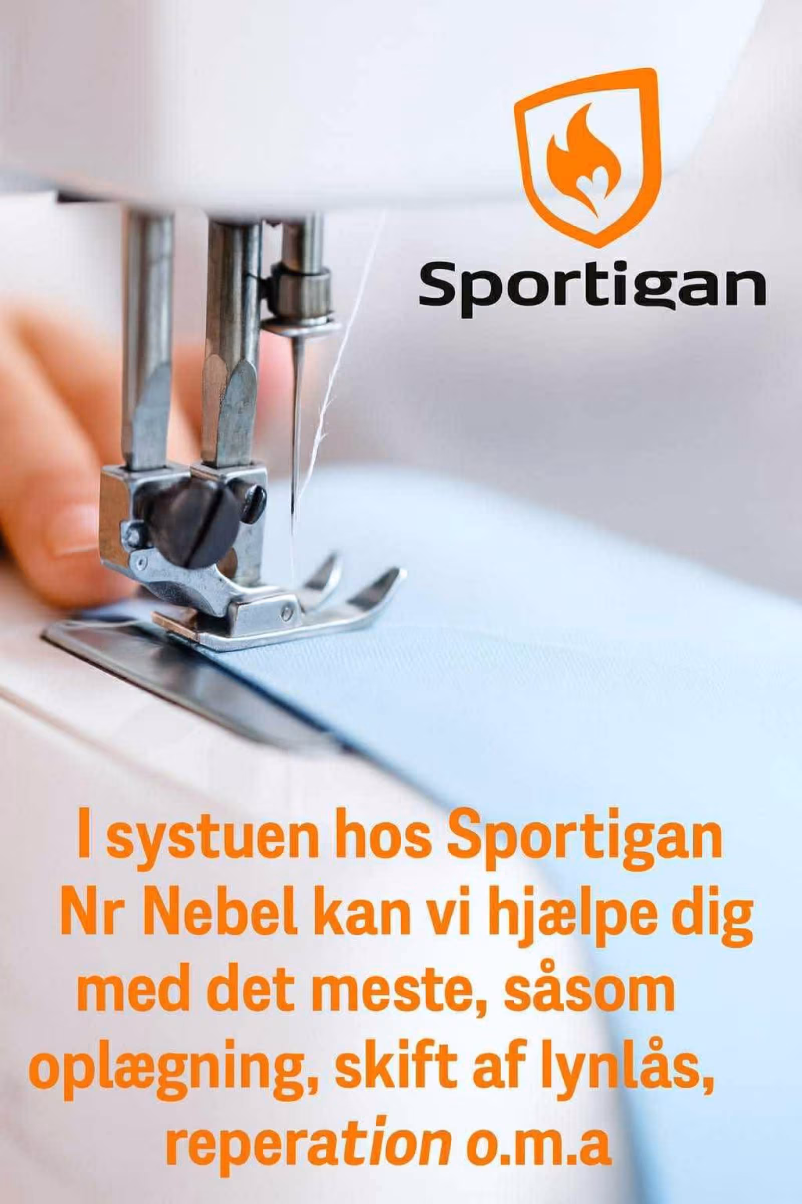 Systue hos Sportigan hjælper dig