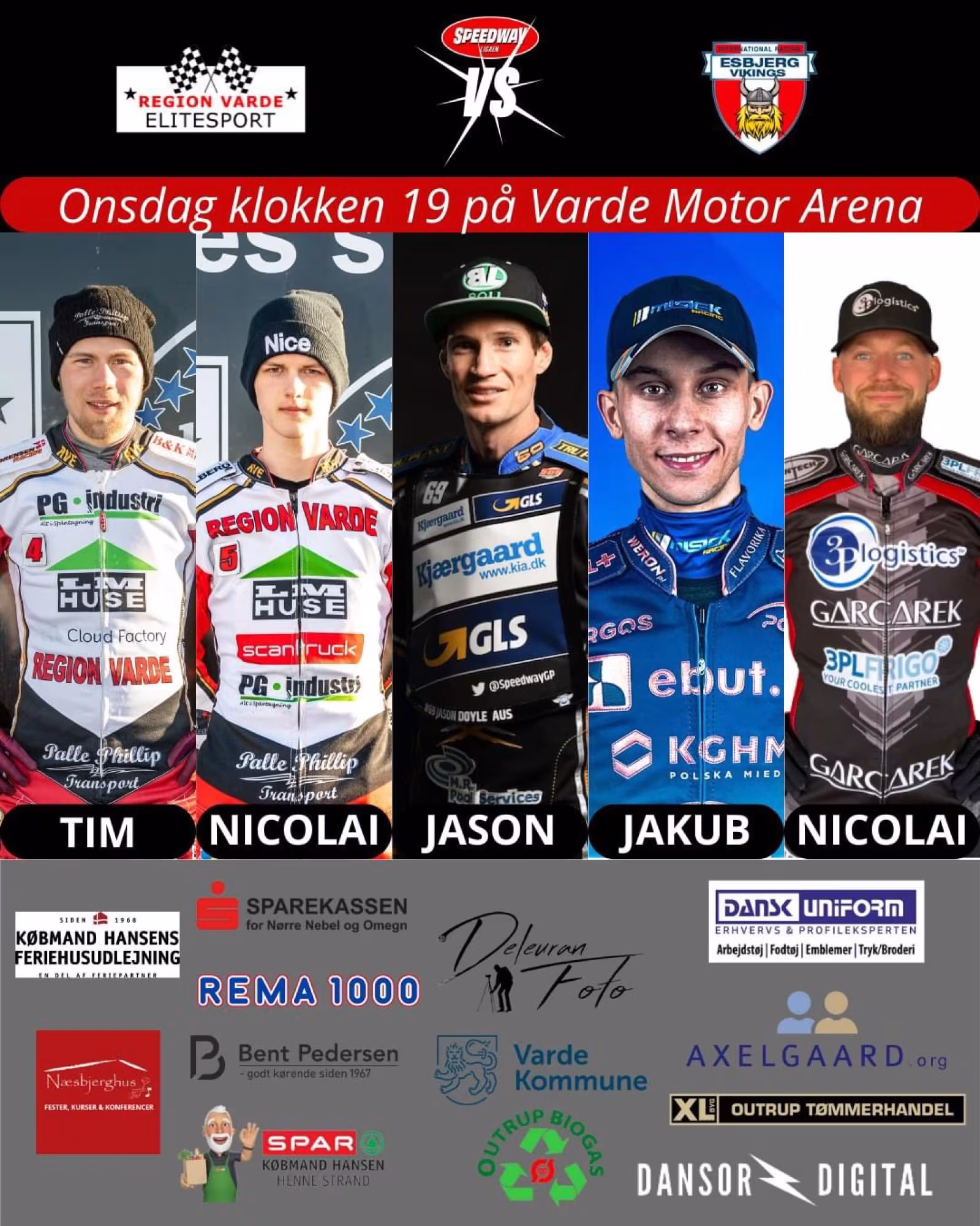 RVE tager imod Esbjerg Vikings