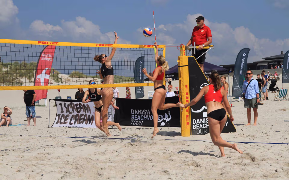 Beachvolleyfest ved Vesterhavet