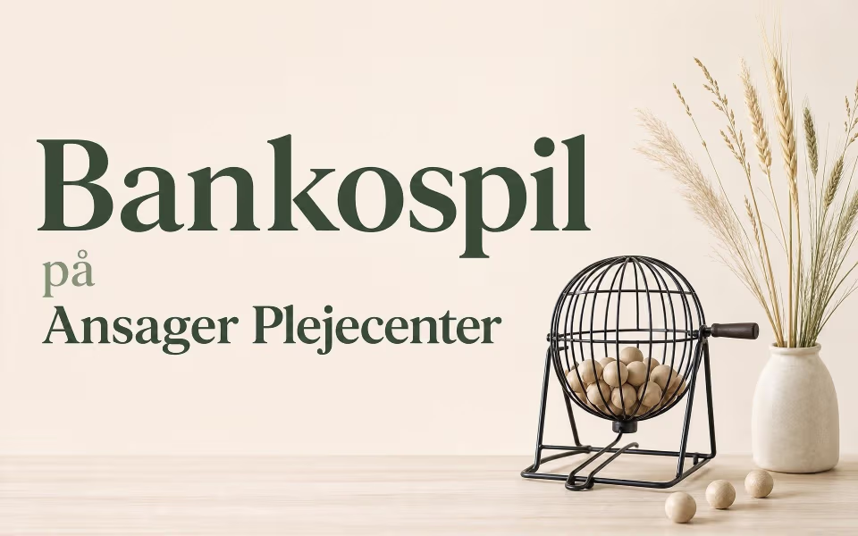 Bankospil på Ansager Plejecenter