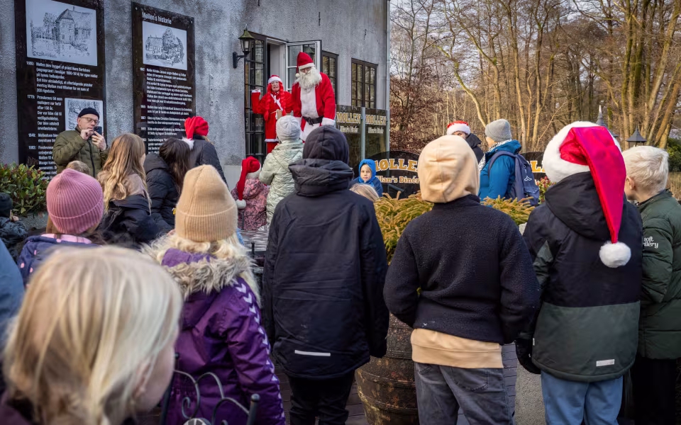 På jagt efter Julemanden i Ansager