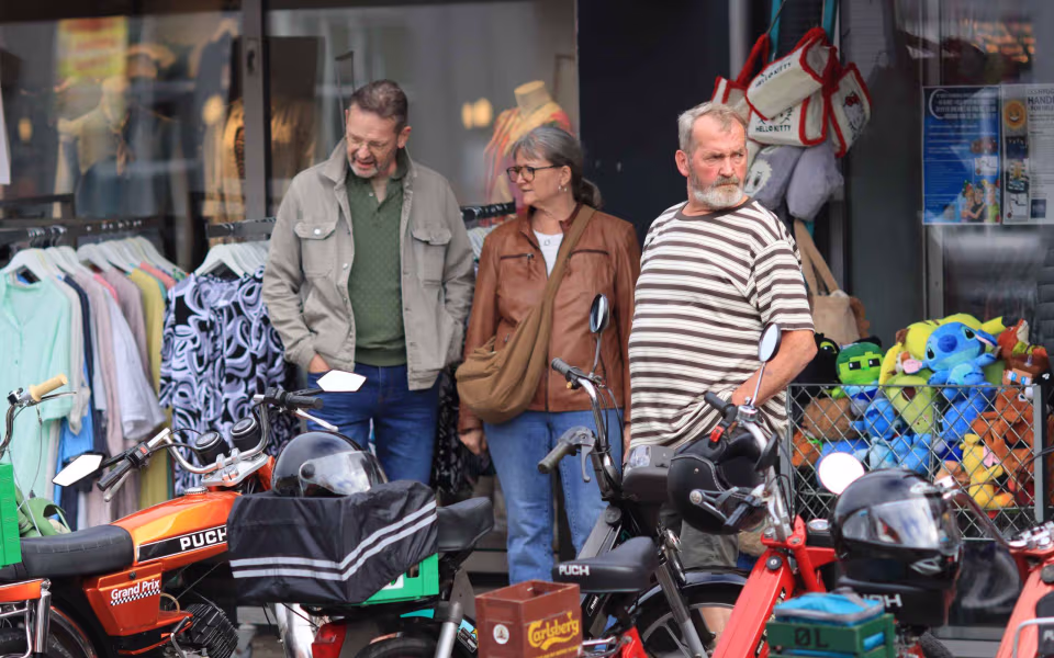 Sommeraften med rytmer i byen
