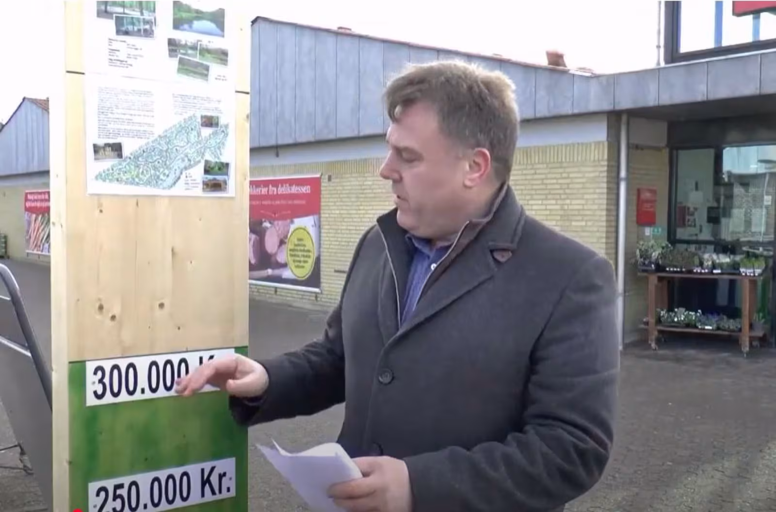 11-2-2017. Status på indsamling af penge til Tistrup Anlæg projekt.