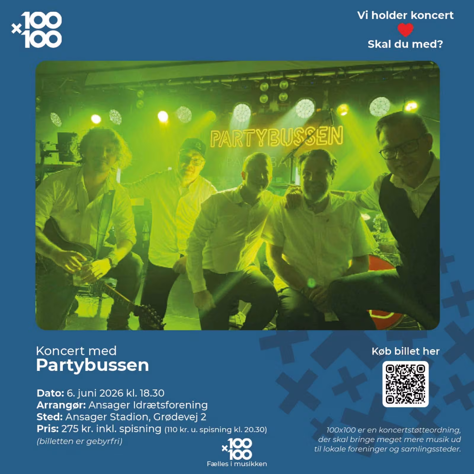 Partybussen klar til fest i Ansager