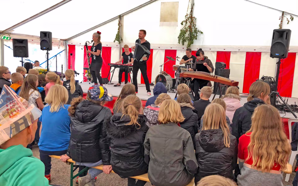 Fra fredag formiddag ved Børnemusik Festival 2018 i Ansager