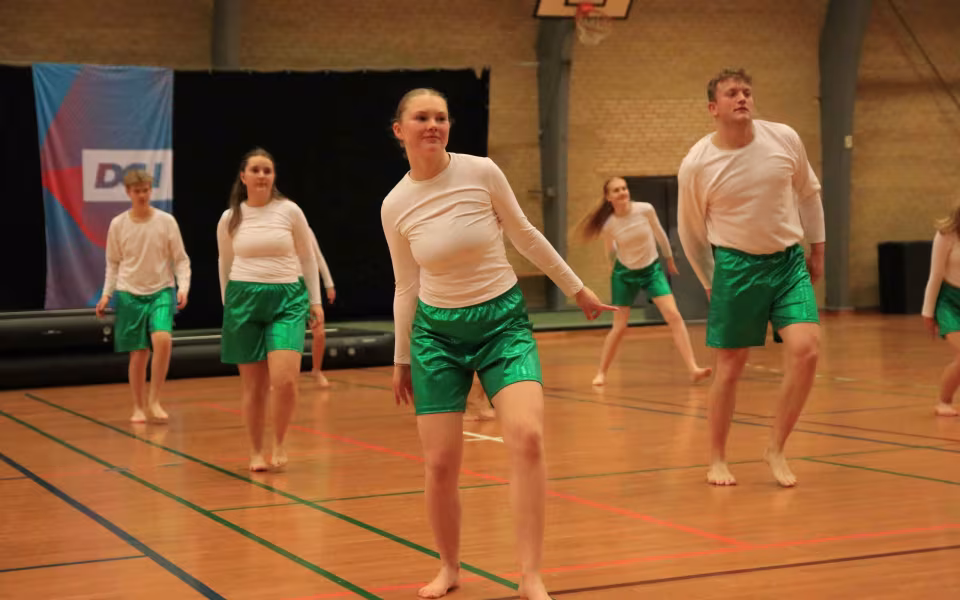 DGI opvisningsweekend  i gang