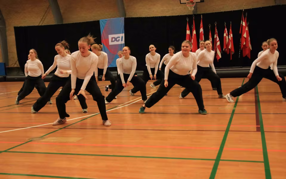 DGI opvisningsweekend  i gang