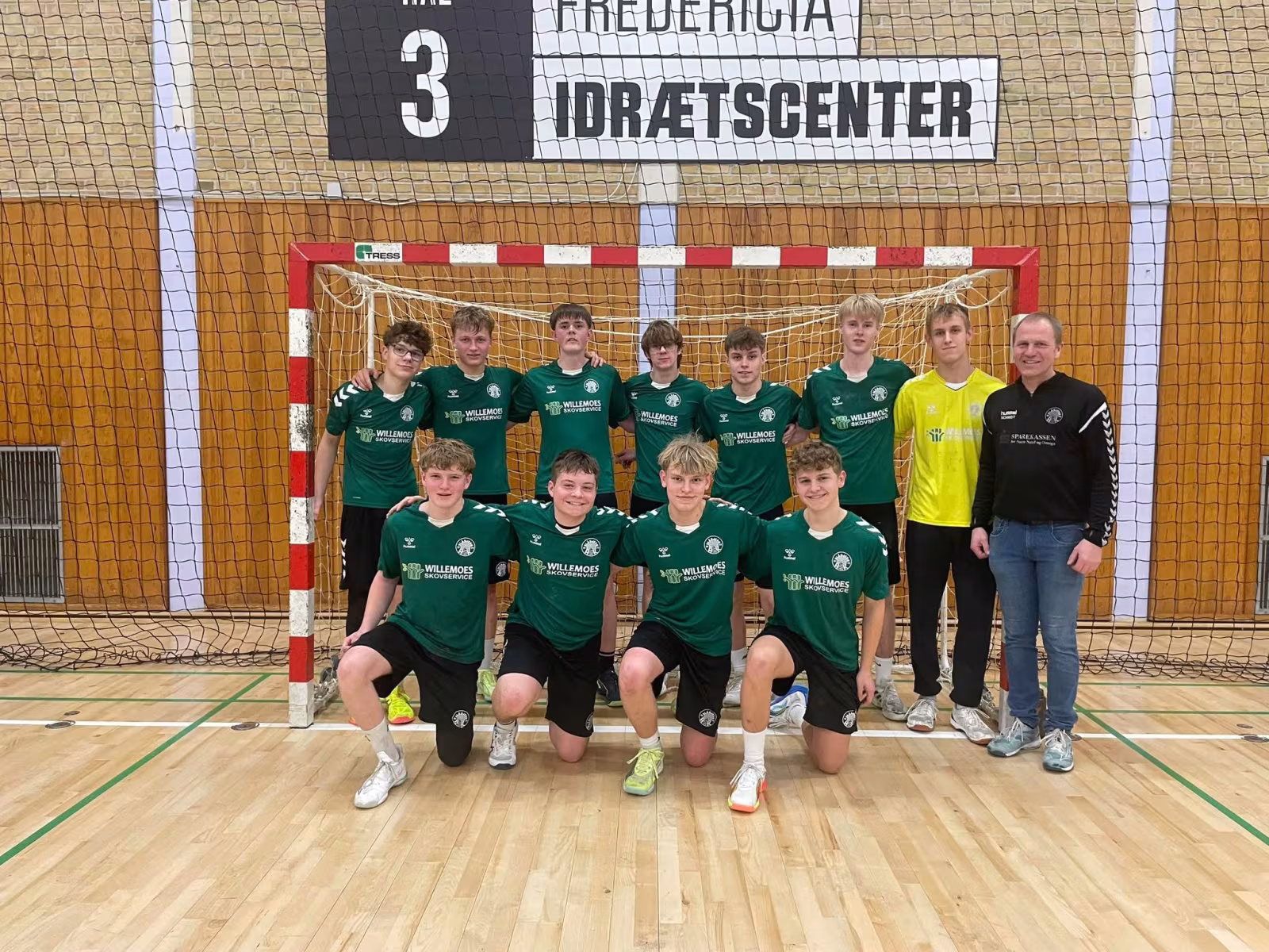 U15 puljevindere efter sejr