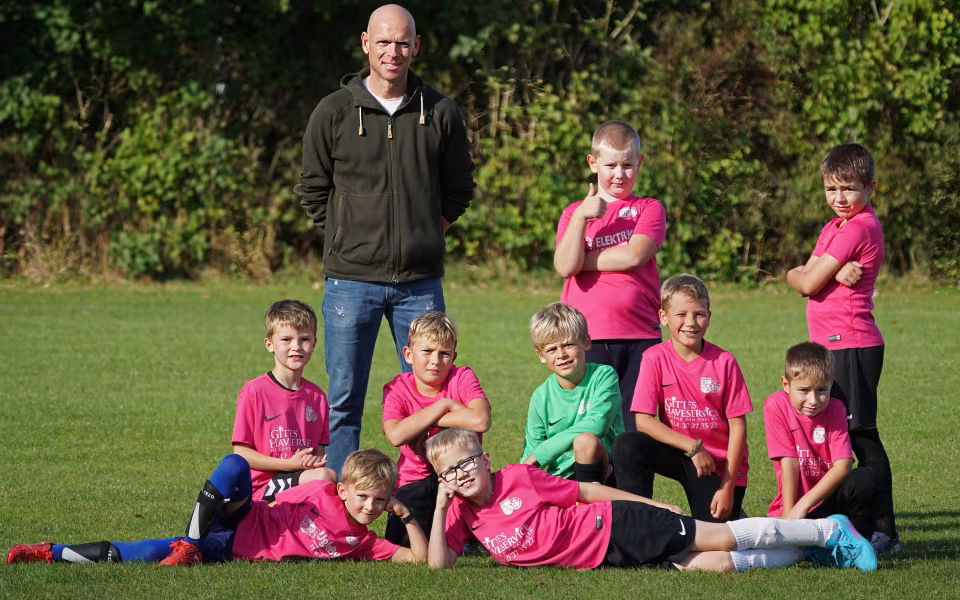 Skovlund/Ansager U9 drenge mødte Krogager B på Skovlund Stadion søndag den 25. september 2022