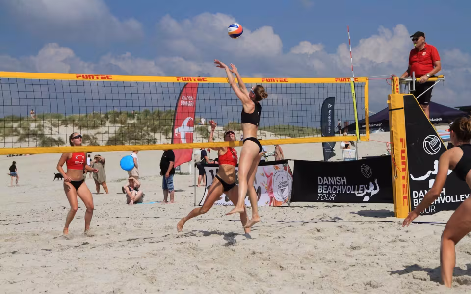 Semifinaler i beachvolley ved Henne