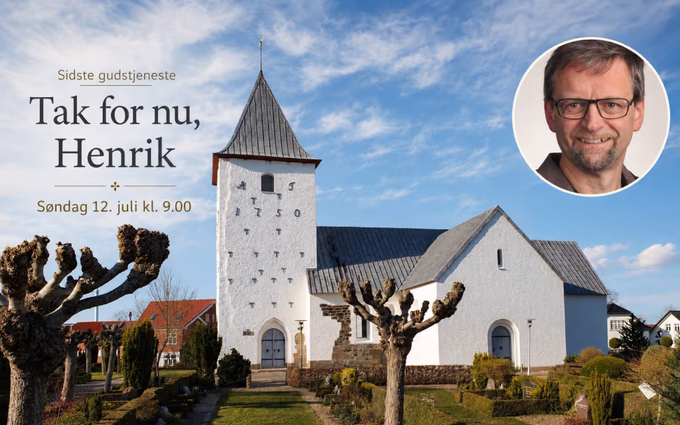 Tak til Henrik efter vikariatet