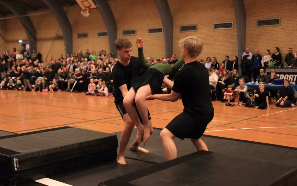 Stor succes ved DGI's opvisning