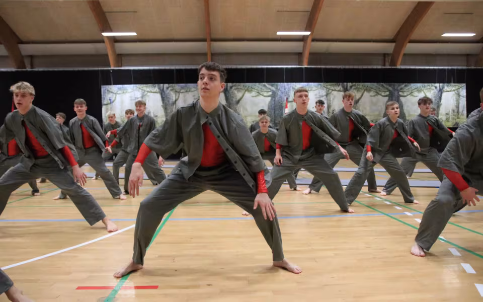 Forårsstemning i Outrup med GUB Gymnastik