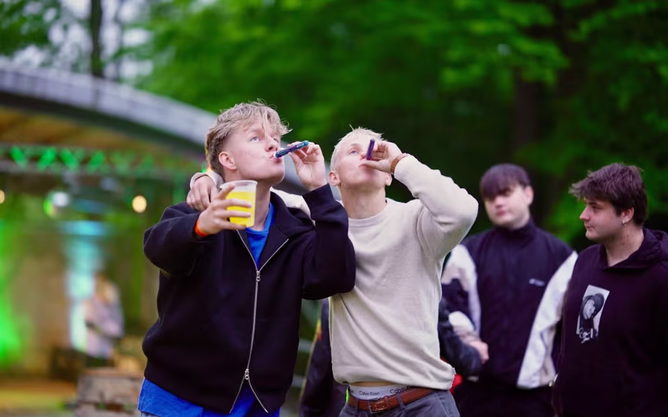 Outrup festede igennem i går