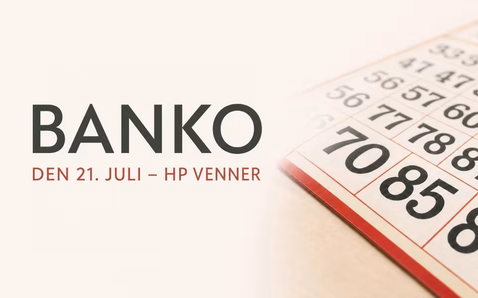 Banko den 21. juli - HP Venner