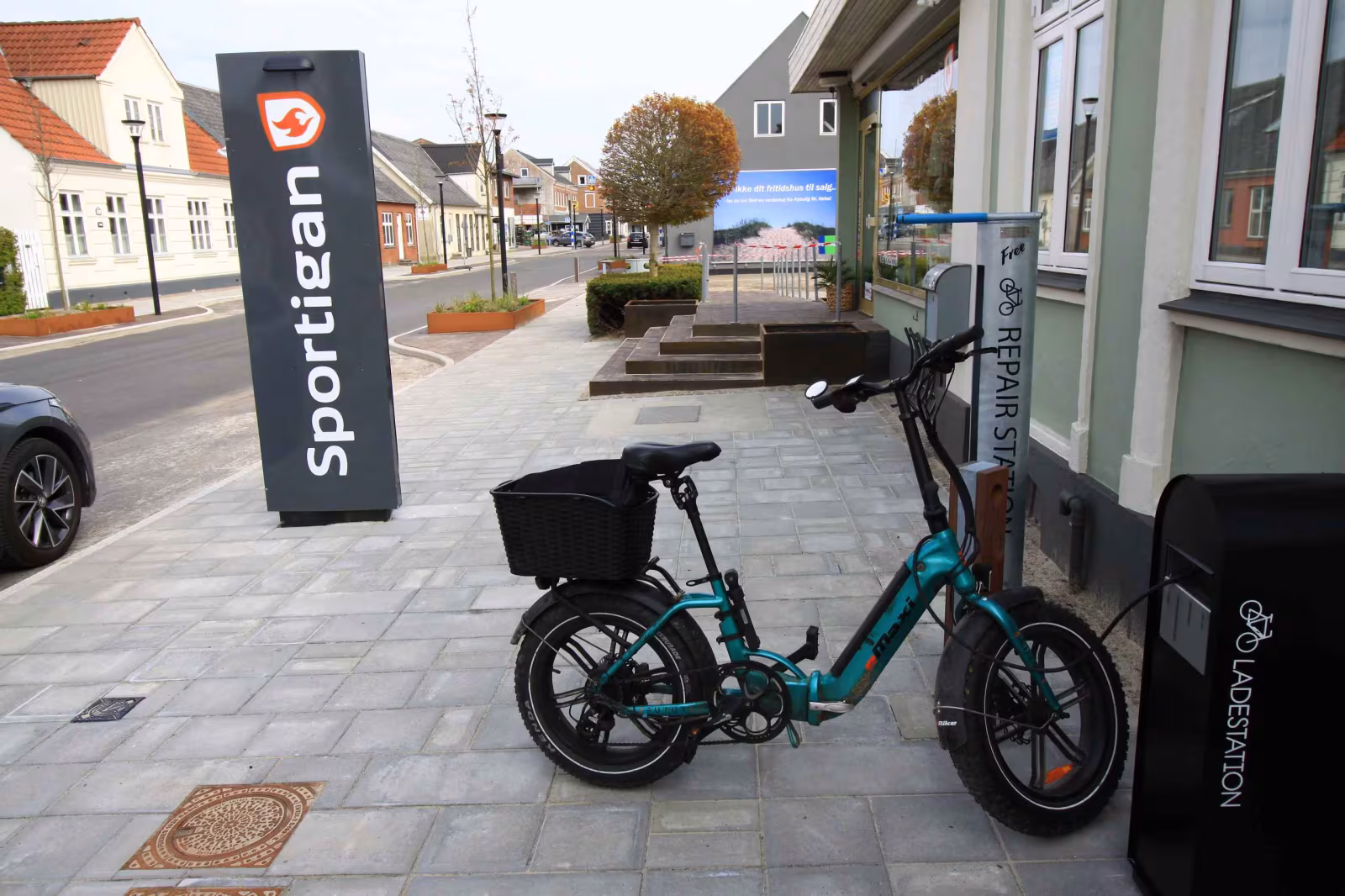 Sportigan tilbyder opladning af Elcykler