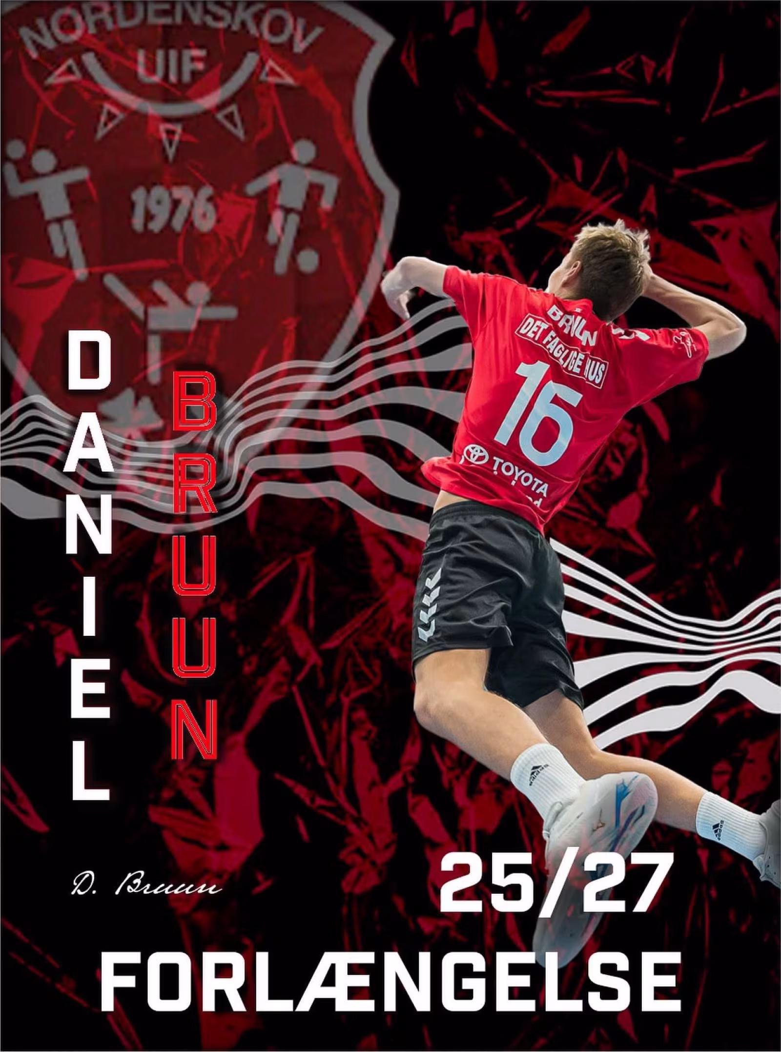 Daniel Bruun forlænger til 2027
