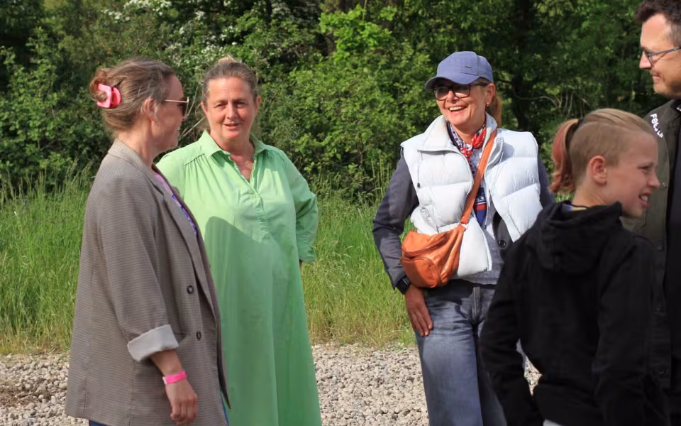 Sidste hilsen i stalden