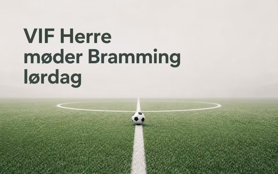 VIF Herre møder Bramming lørdag