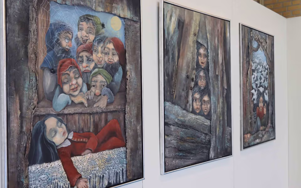 Kunsthåndværk i levende hænder