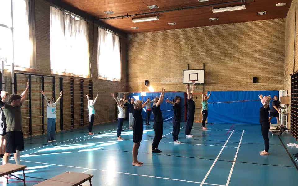 Ledere og trænere til den kommende gymnastiksæson var søndag på kursus på Ansager Skole