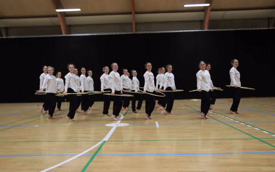 Outrup GUB's opvisning fyldte hallen