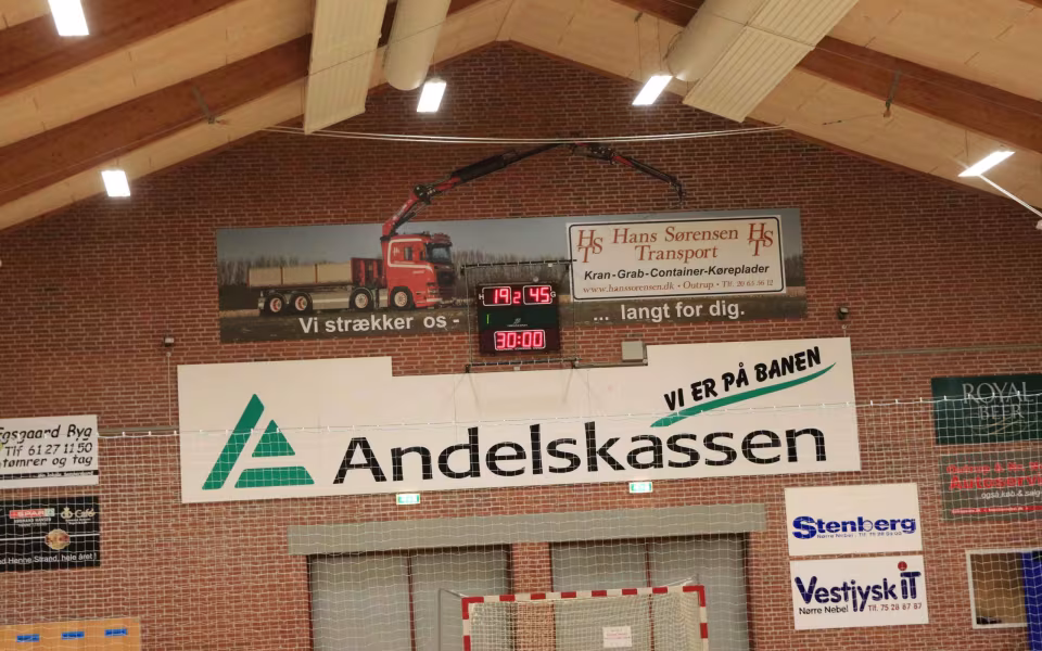 Blåbjerg HK  fejrer håndboldfest trods nederlag