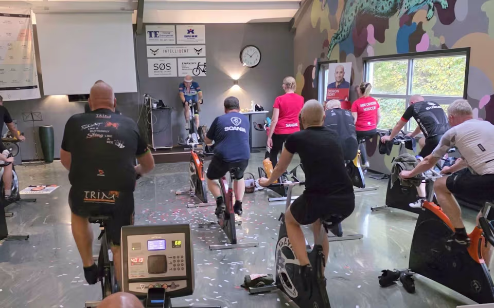 Politisk pedaltræf, hvor motion og demokrati gik hånd i hånd i TRIM.