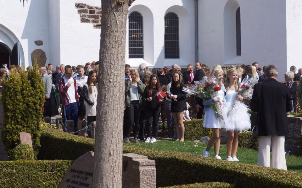 Konfirmation i Ansager