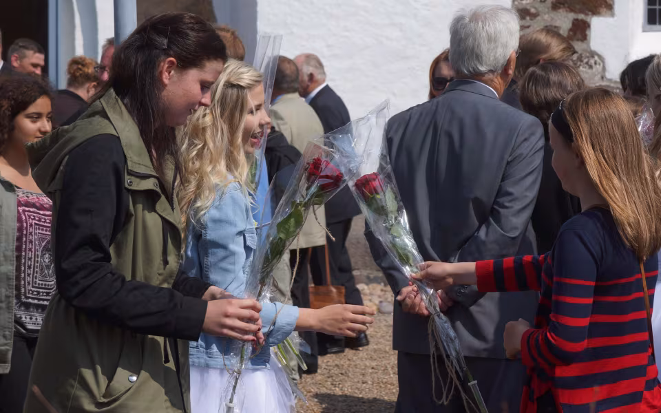 Konfirmation i Ansager
