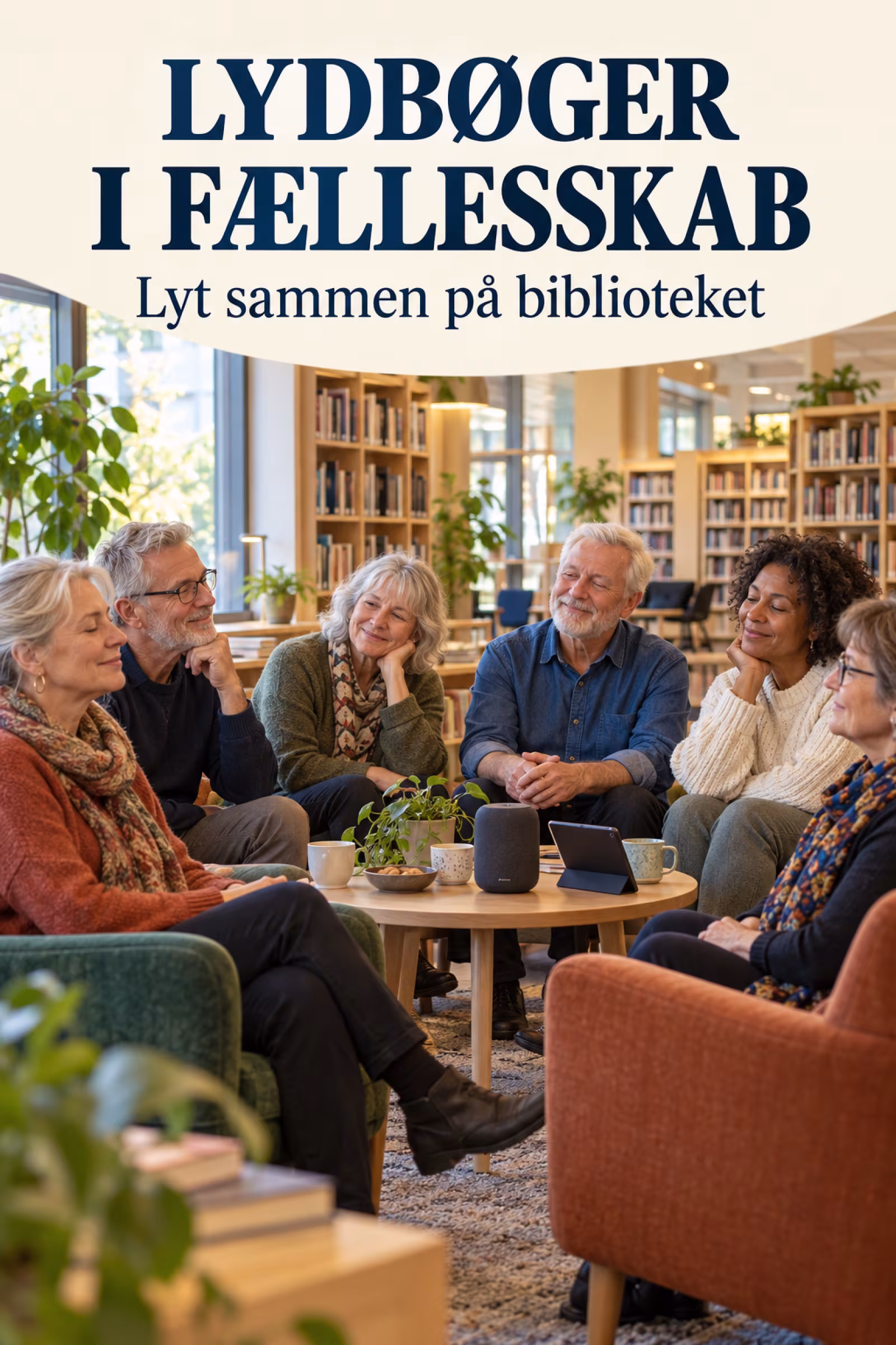 Lyt til bøger i fællesskab