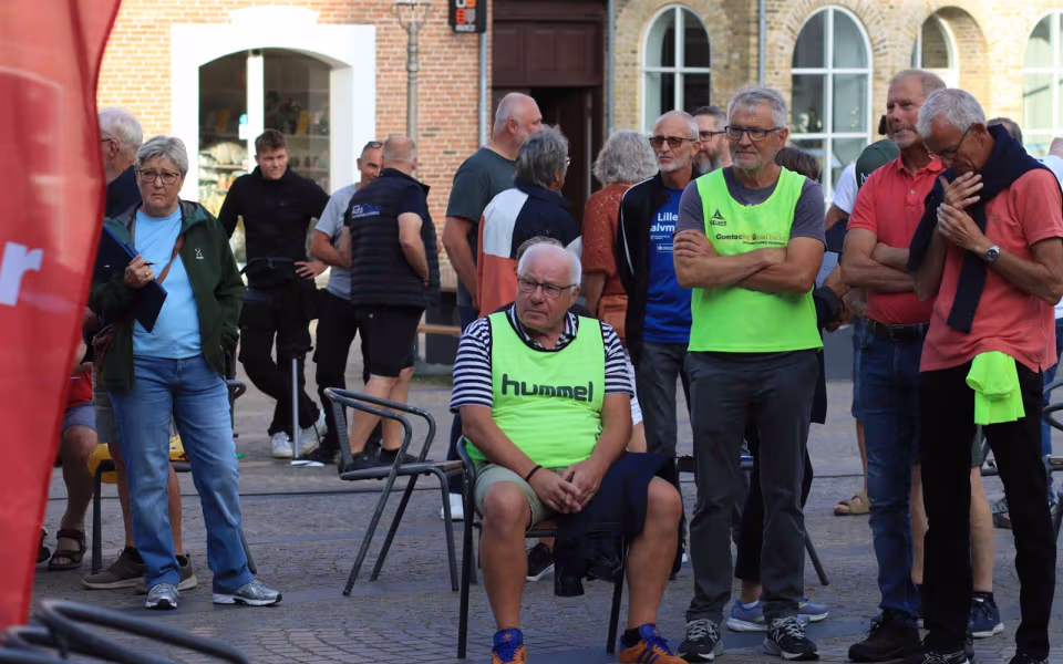 Sponsorløb skabte fest på torvet