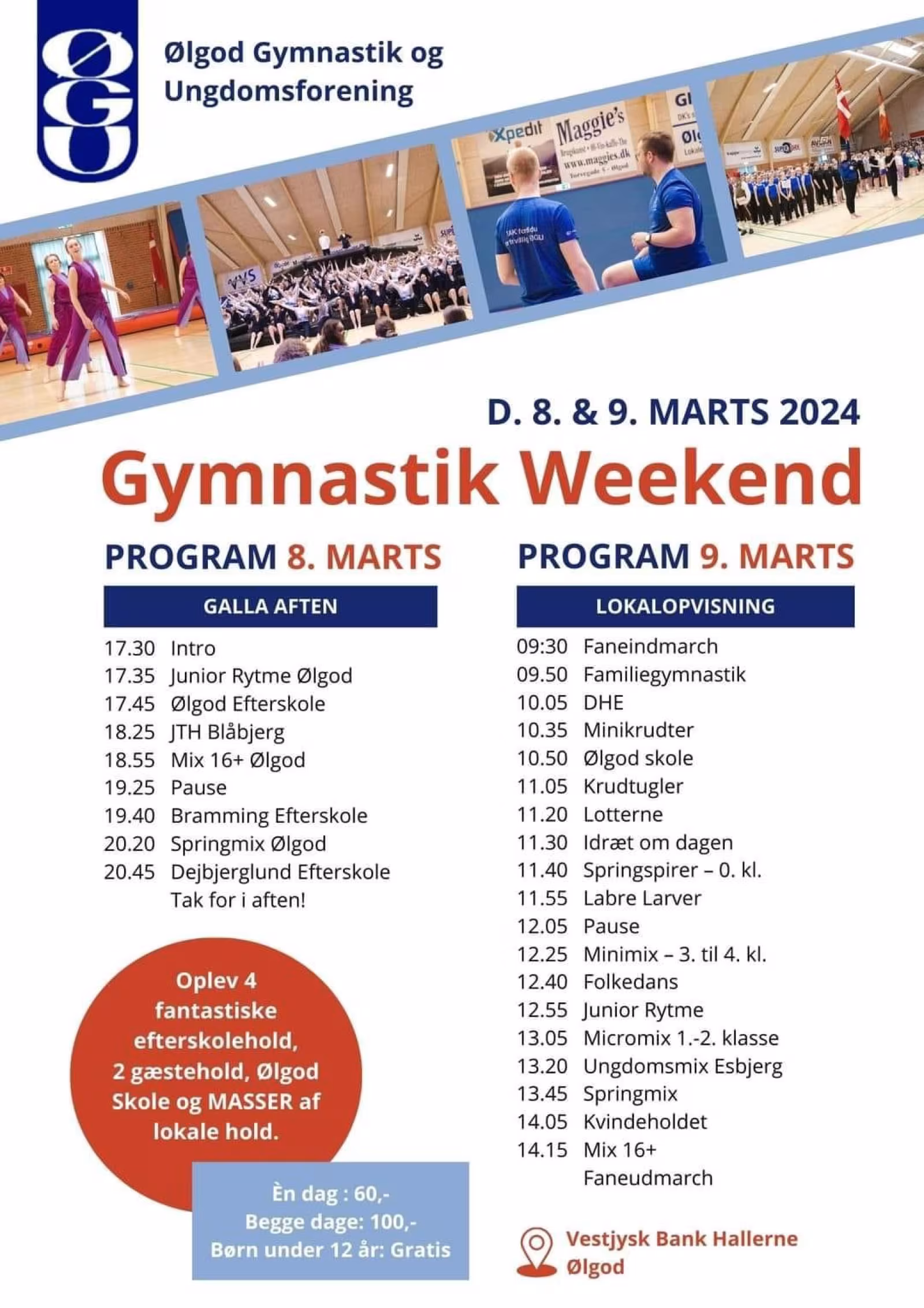 Gymnastik Weekend i Ølgod