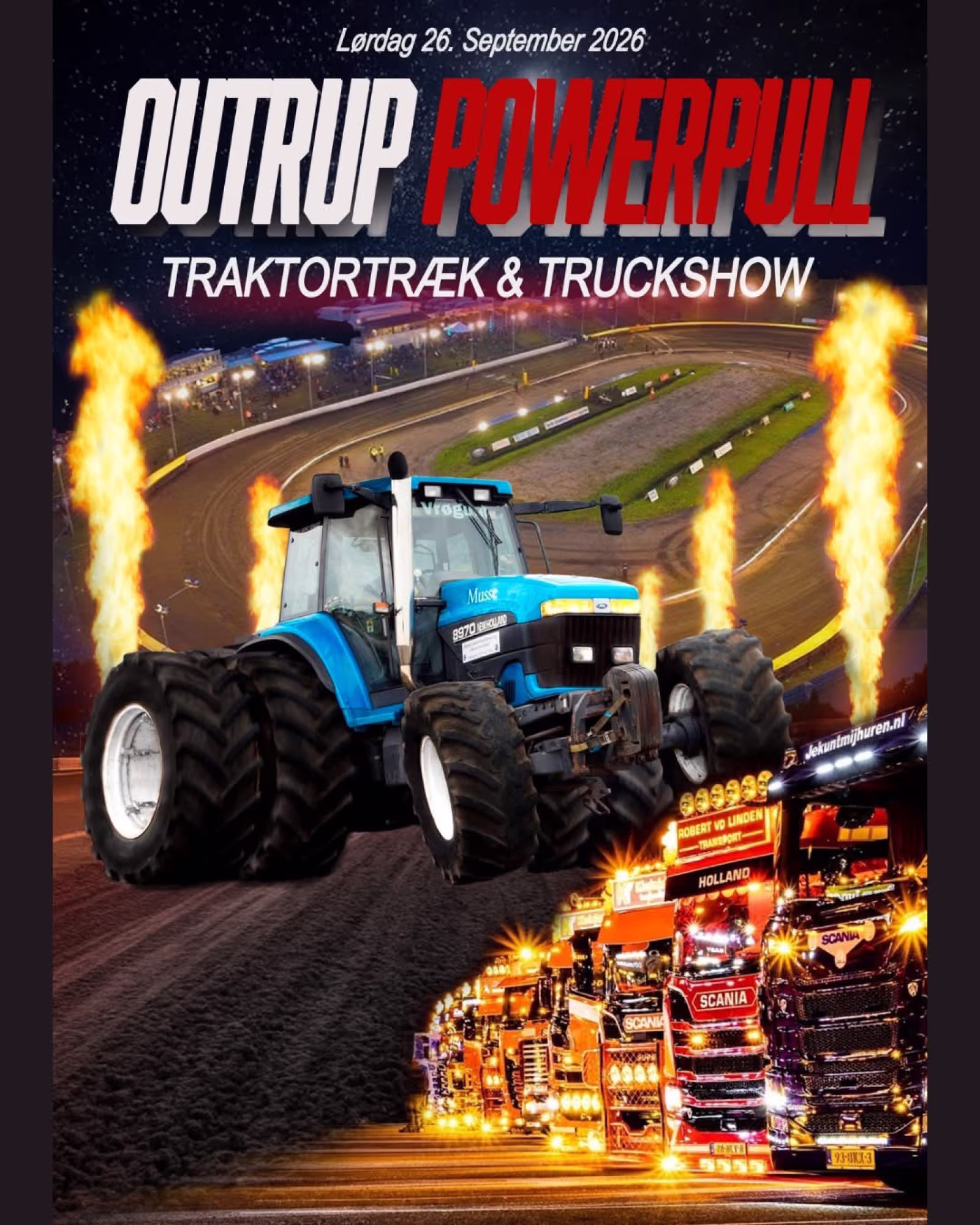 Traktortræk og truckshow vender tilbage