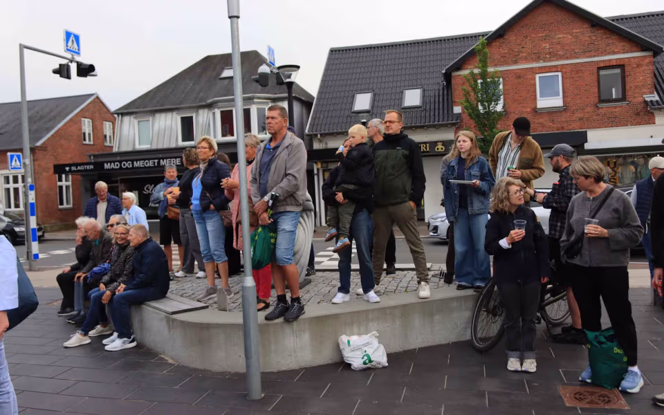 Sommeraften med rytmer i byen